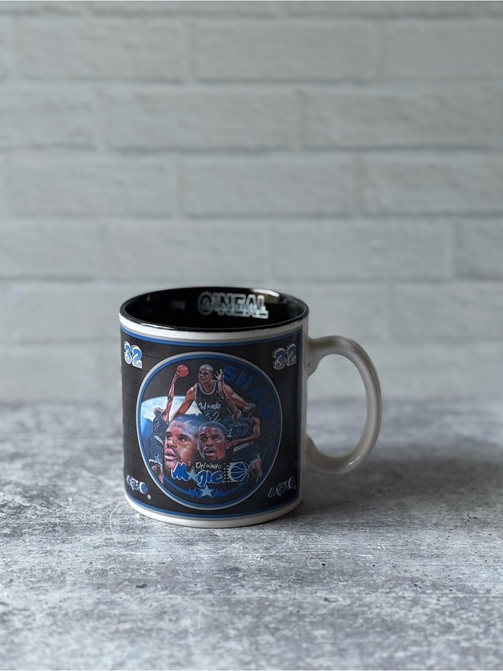 Shaquille O'Neal Shaq Orlando Magic 1992 / 1993 Rookie Coffee Mug Cup